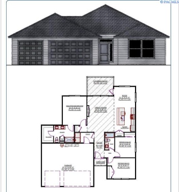 Ashen Dr, Pasco, Washington 99301, 3 Bedrooms Bedrooms, ,2 BathroomsBathrooms,Site Built-owned Lot,For Sale,Ashen Dr,282005