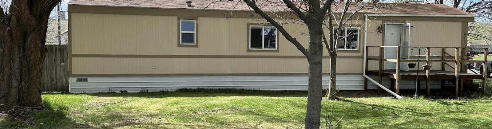 D St., Endicott, Washington 99125, 2 Bedrooms Bedrooms, ,1 BathroomBathrooms,Manufactured-owned Lot,For Sale,D St.,283031
