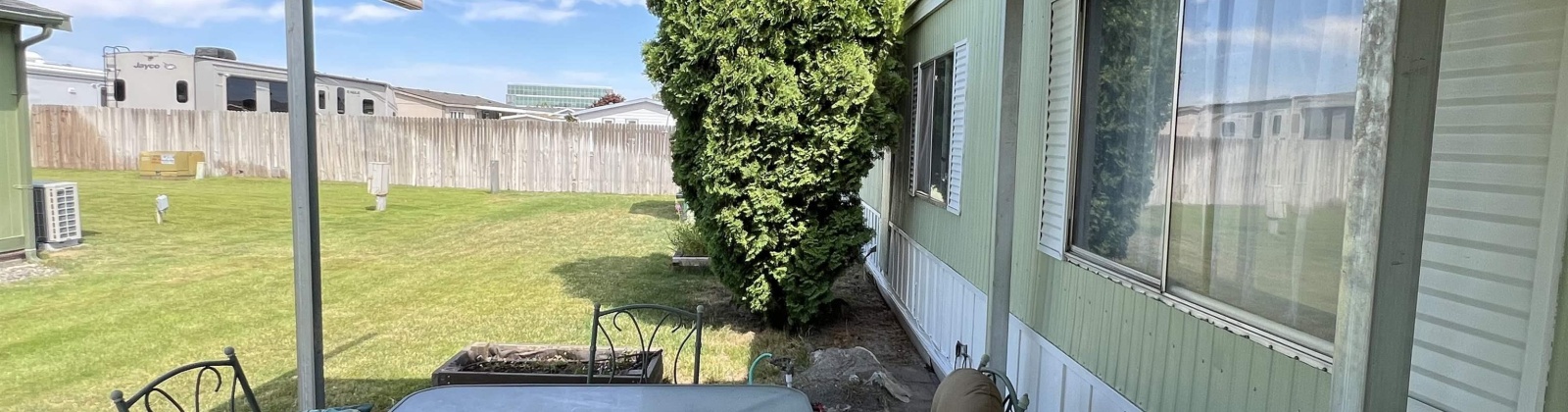 Clearwater #105, Kennewick, Washington 99337, 2 Bedrooms Bedrooms, ,1 BathroomBathrooms,Manufactured Rented Lot,For Sale,Clearwater #105,285093