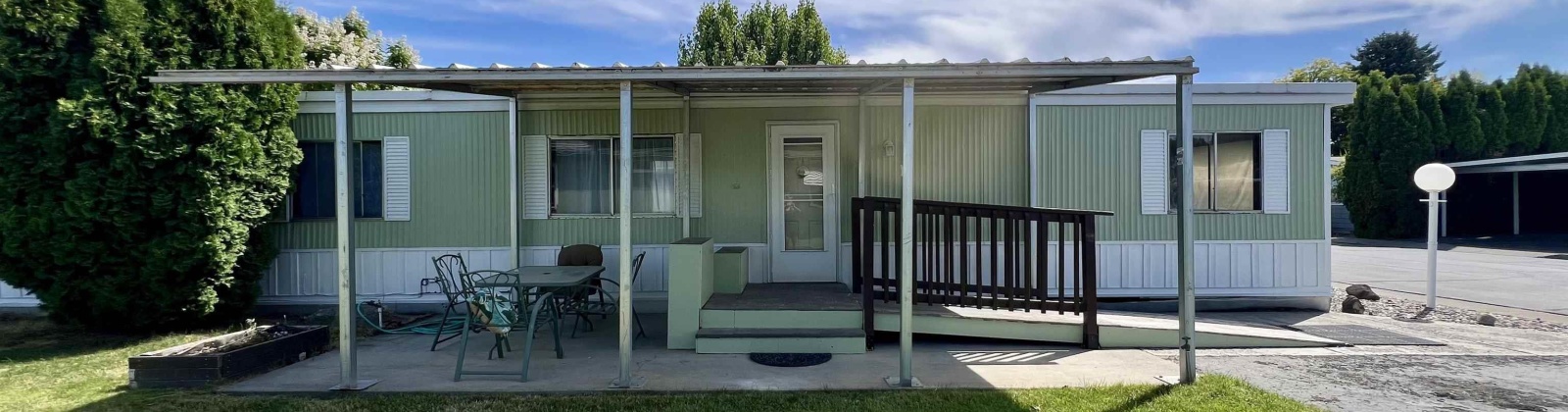 Clearwater #105, Kennewick, Washington 99337, 2 Bedrooms Bedrooms, ,1 BathroomBathrooms,Manufactured Rented Lot,For Sale,Clearwater #105,285093
