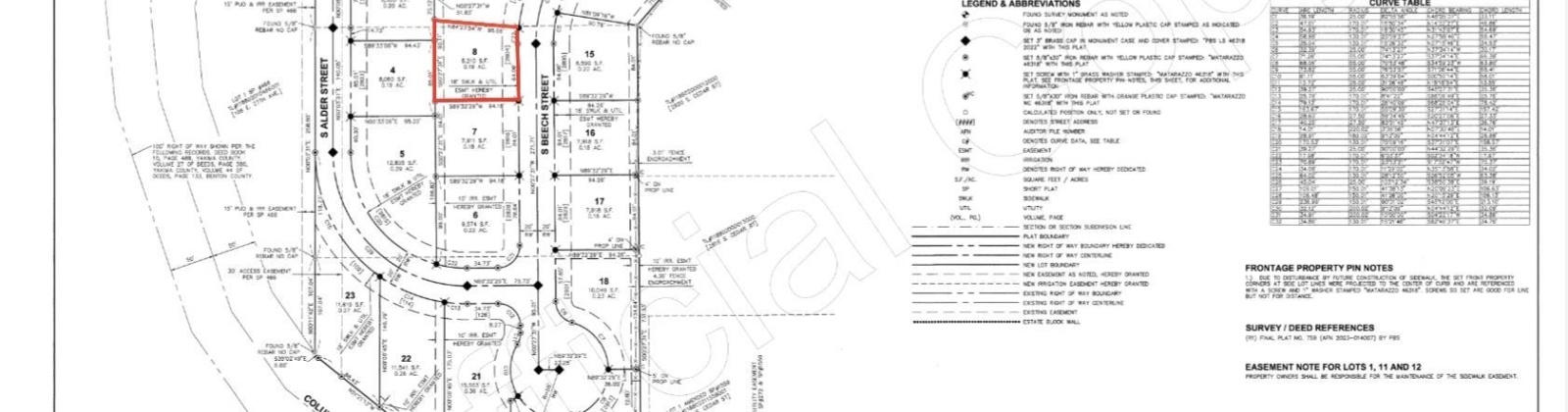 Beech St, Kennewick, Washington 99337, 0 , 0 ,0,Land/lots,For Sale,Beech St,0,290554