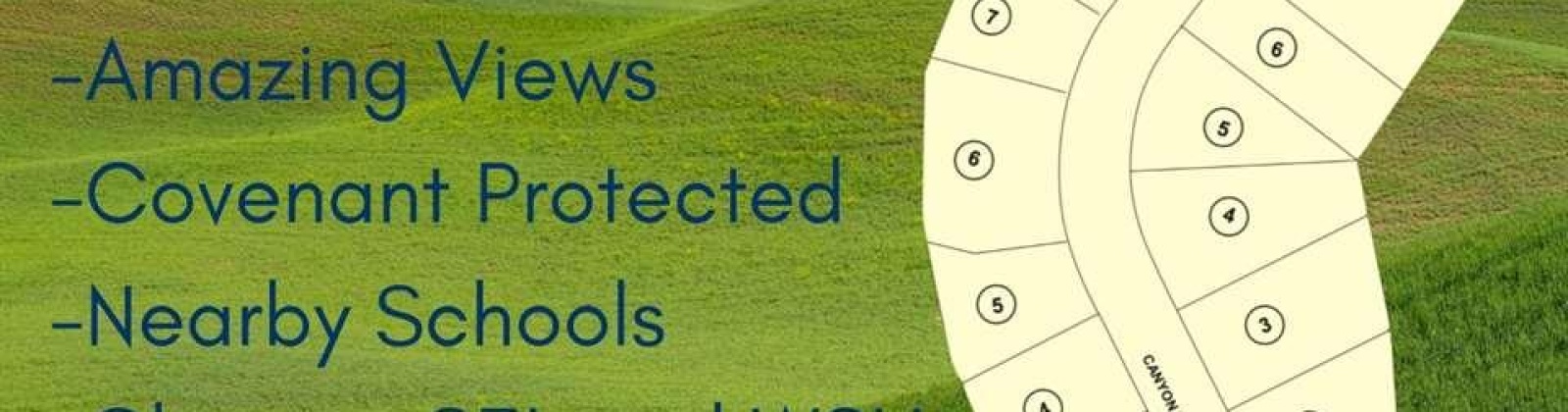 Canyon View Drive, Pullman, Washington 99163, 0 , 0 ,0,Land/lots,For Sale,Canyon View Drive,0,290686